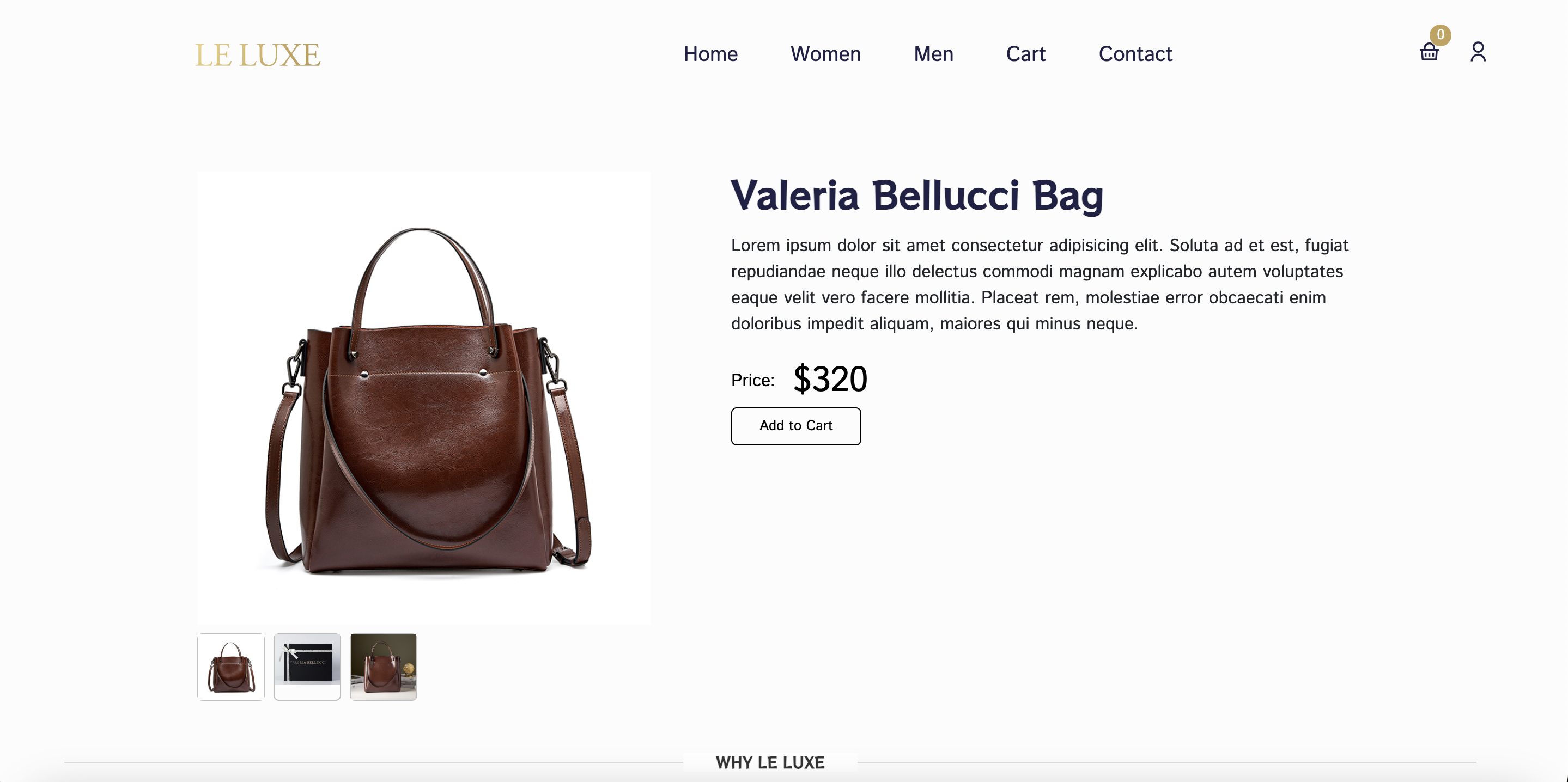 Screenshot of Website mimic project